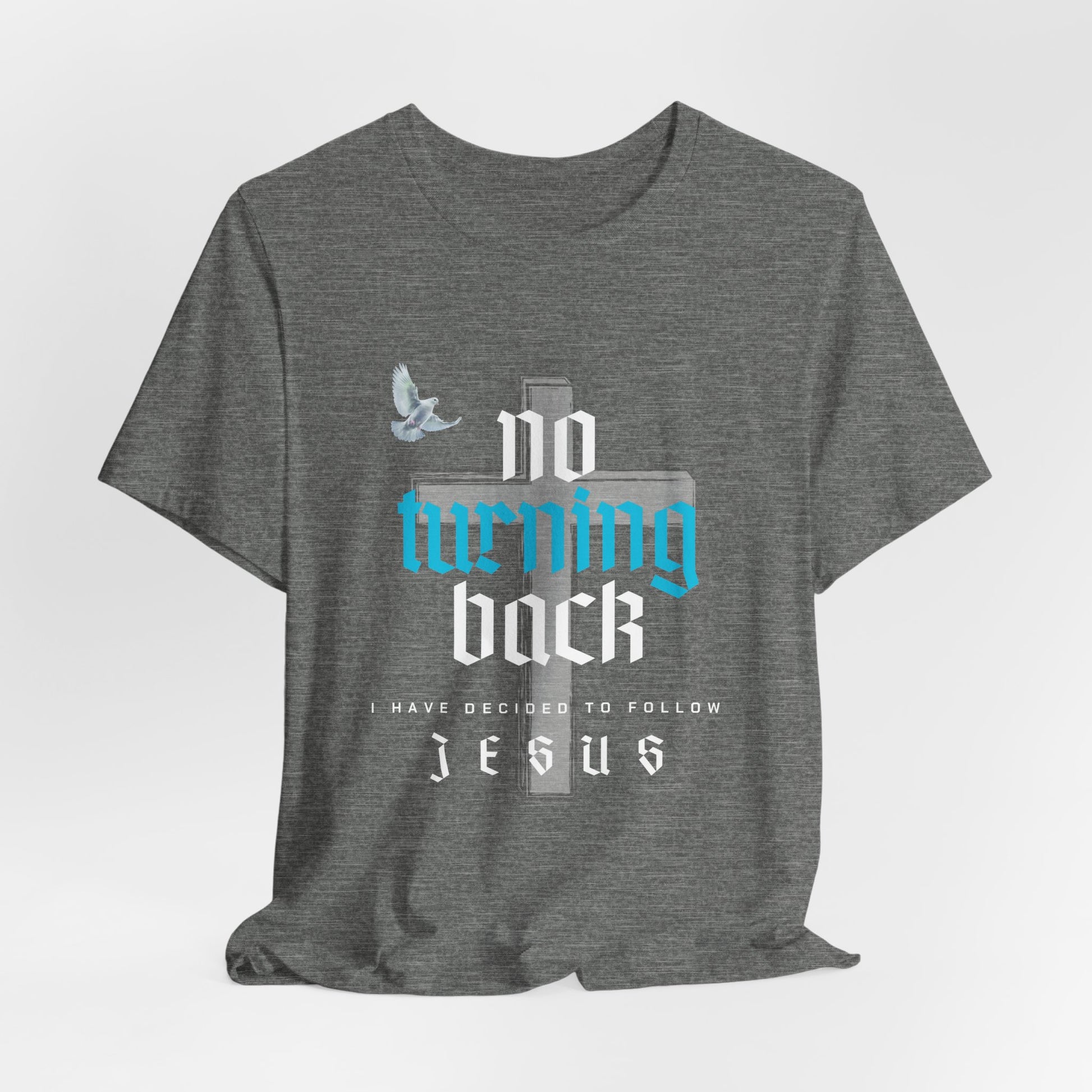 No Turning Back Blue Tee
