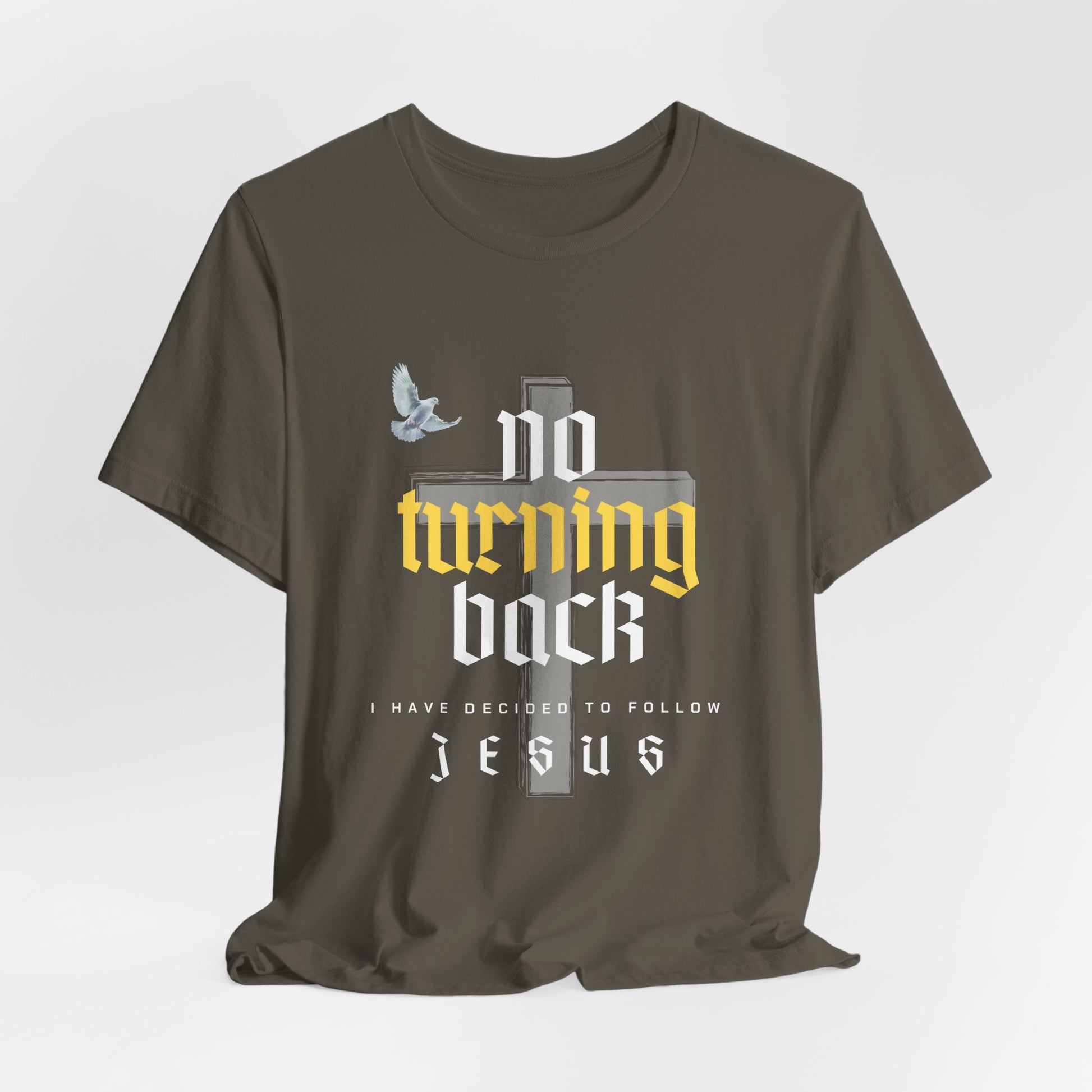No Turning Back Yellow Tee