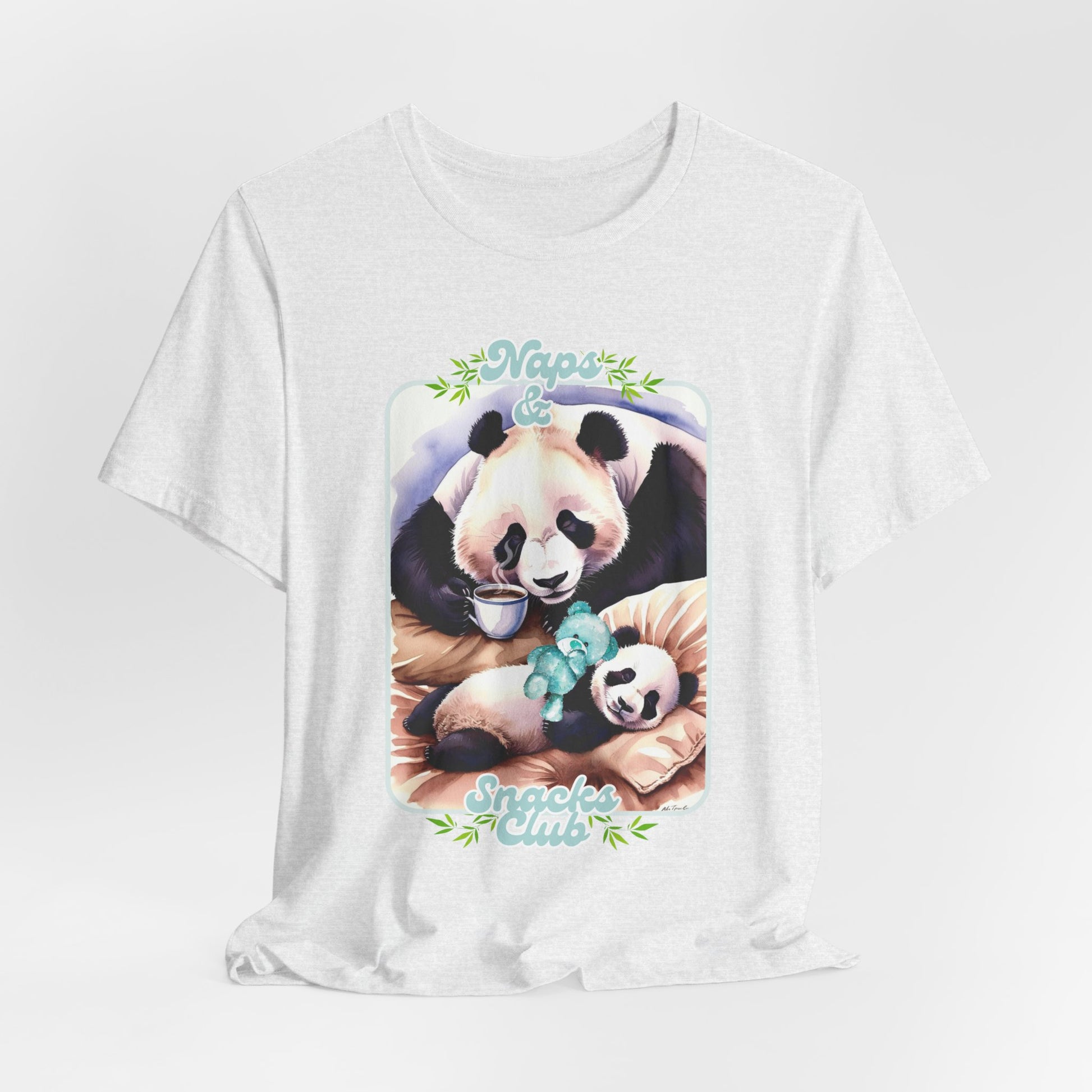 Panda Mum and Baby Nap Tee
