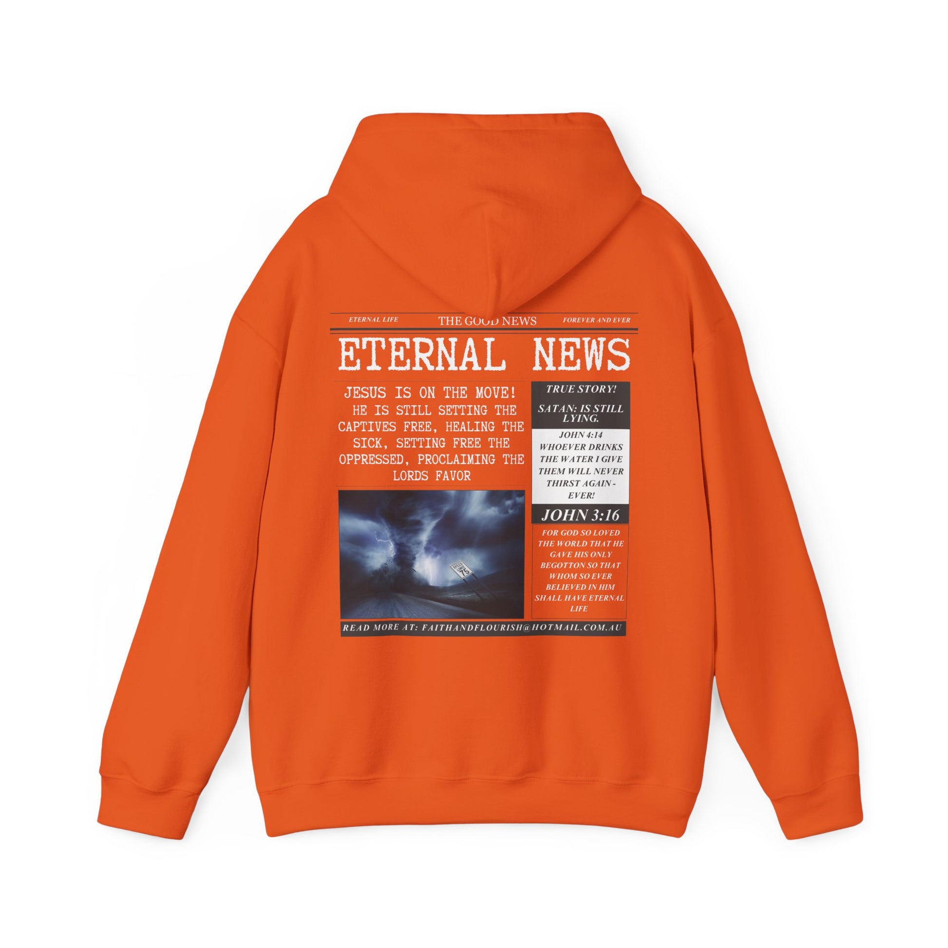 Eternal News Hoodie Dark