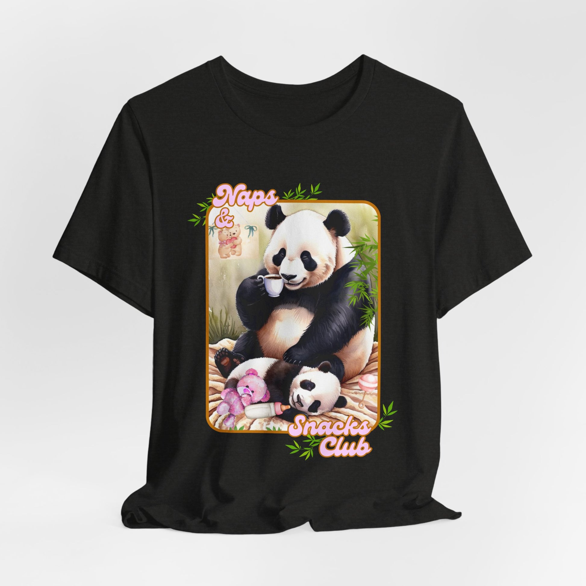 Panda Mum Coffee Break Tee