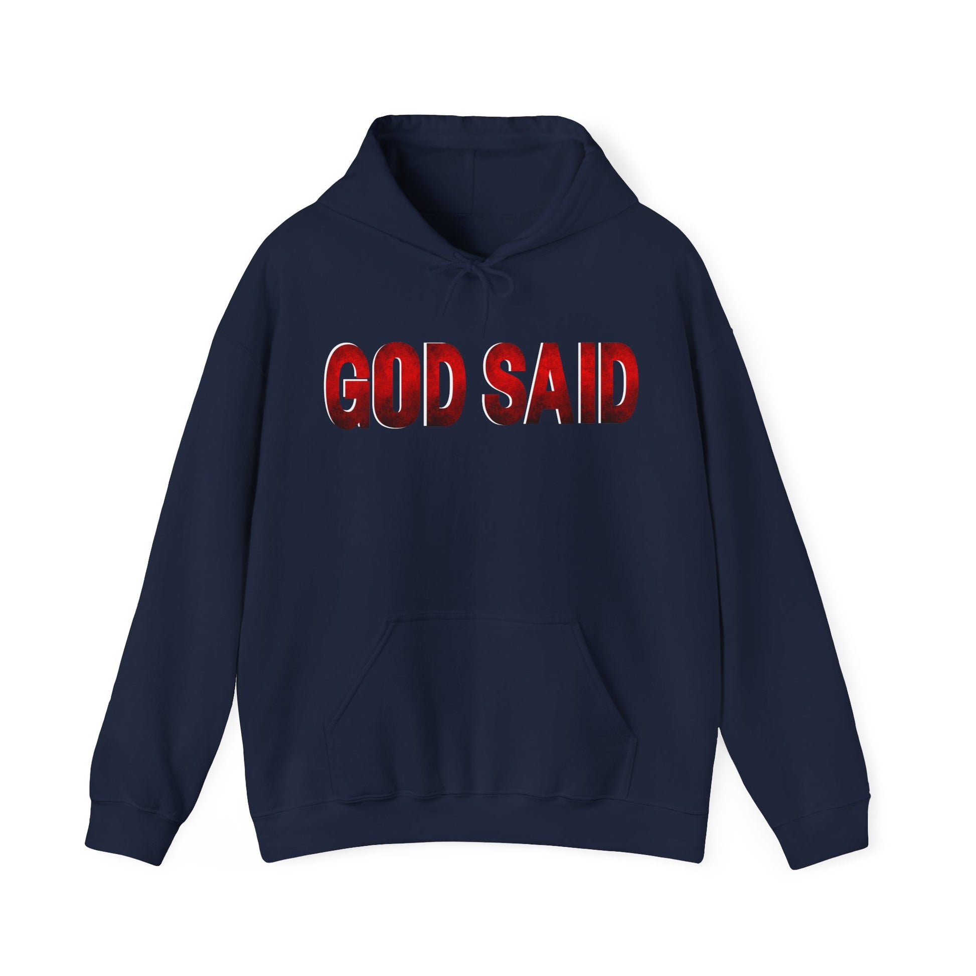 God Said Victory Declaration Hoodie Dark