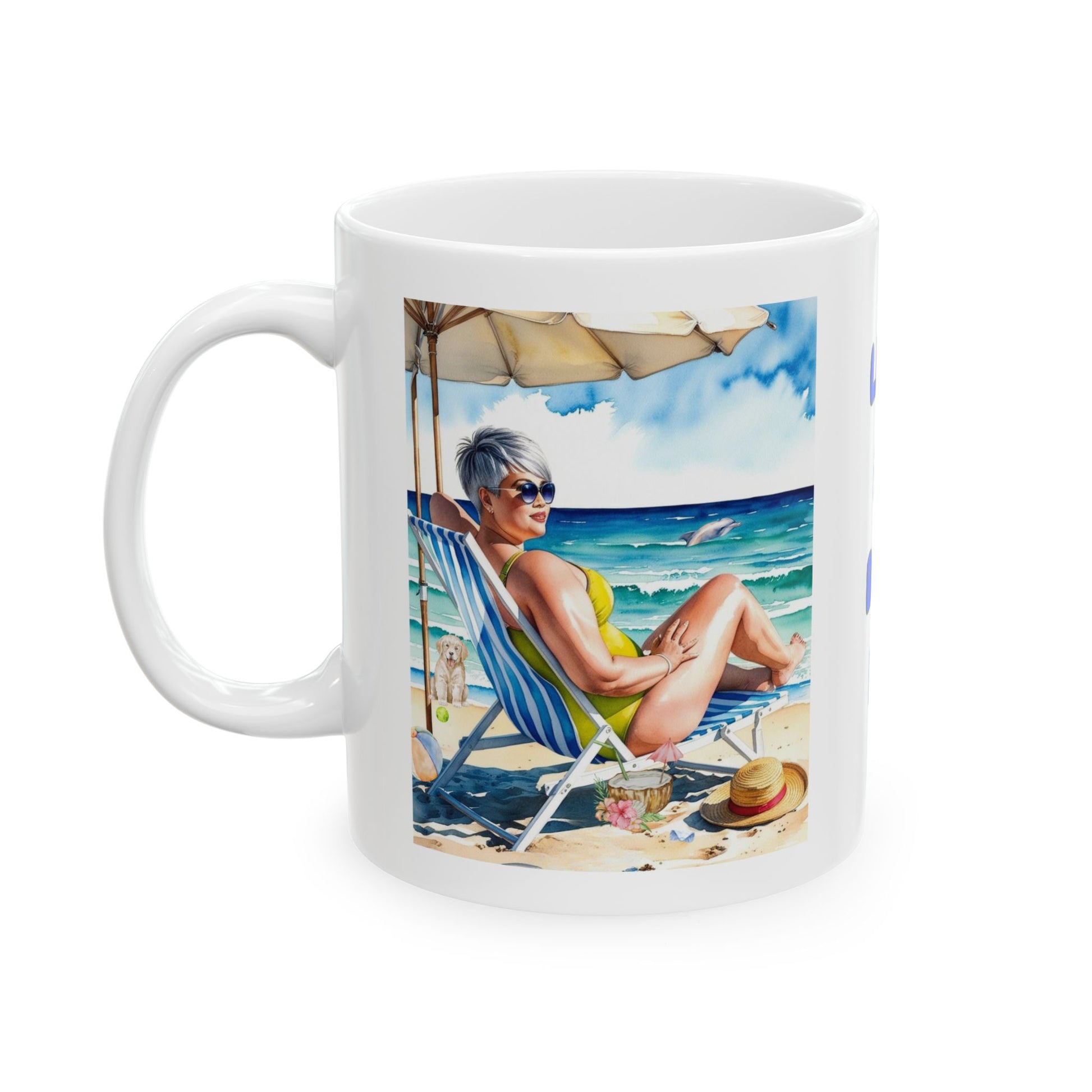 Living My Beach Life Mug
