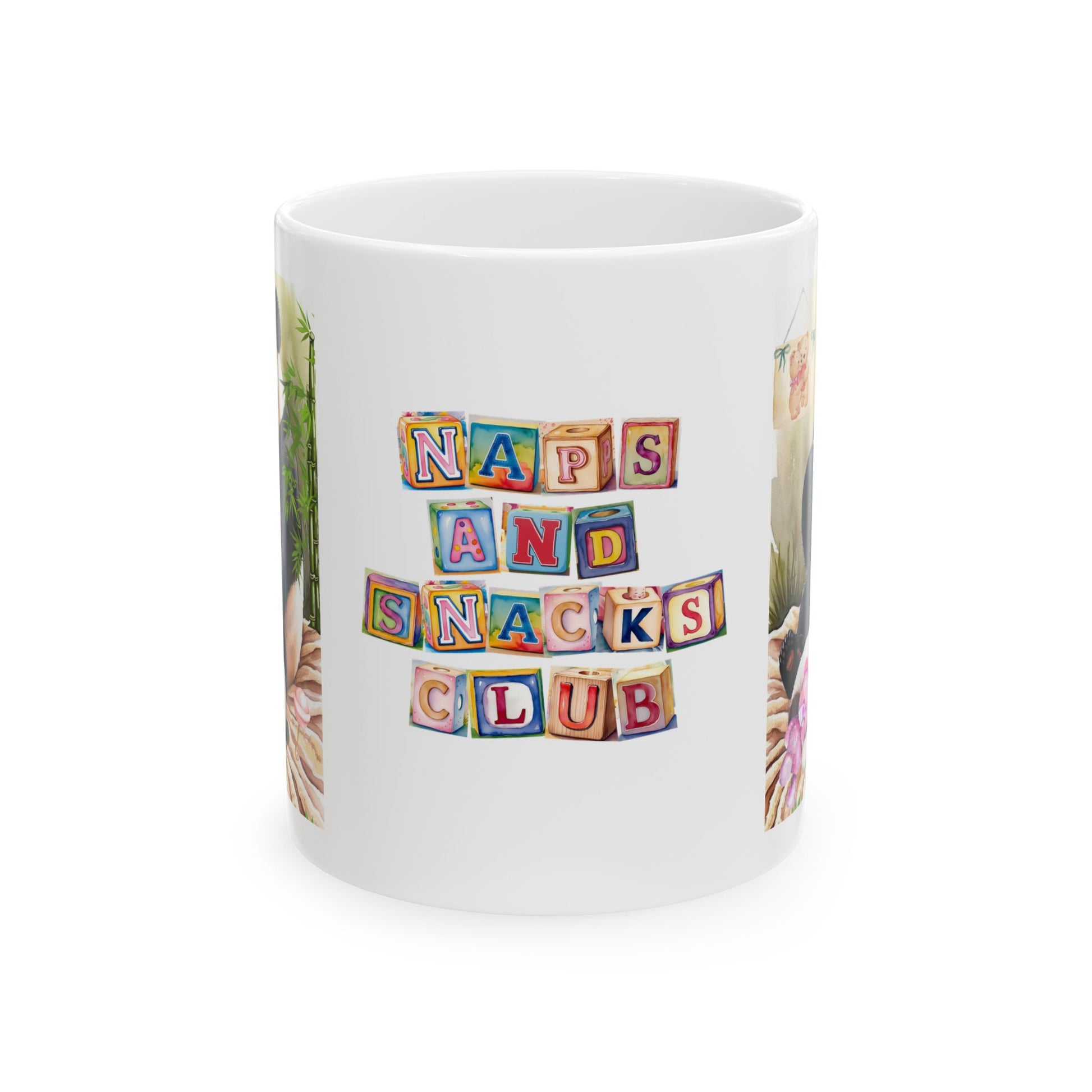 Cosy Mum And Baby Panda Mug