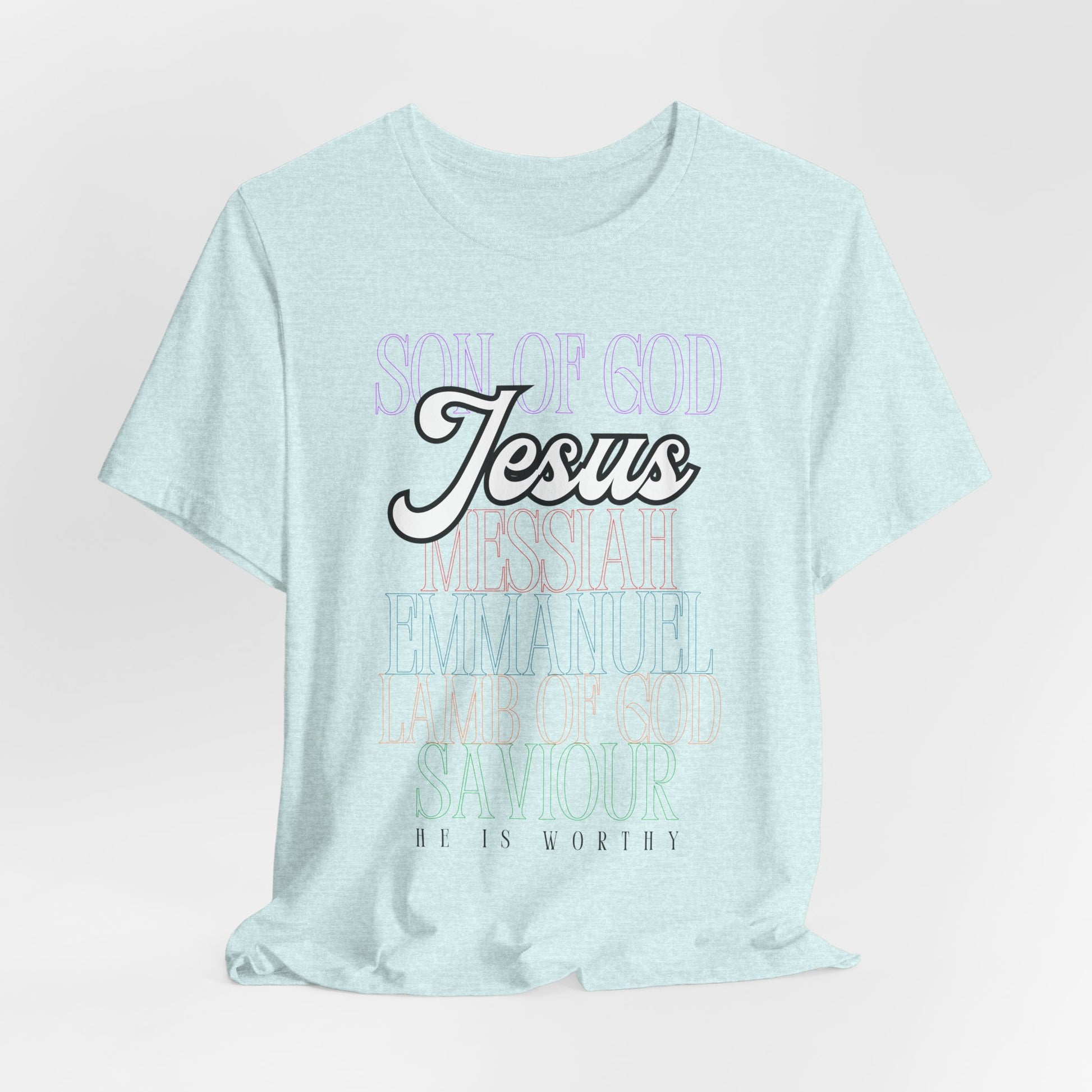 Names of Jesus Light Colour Tee