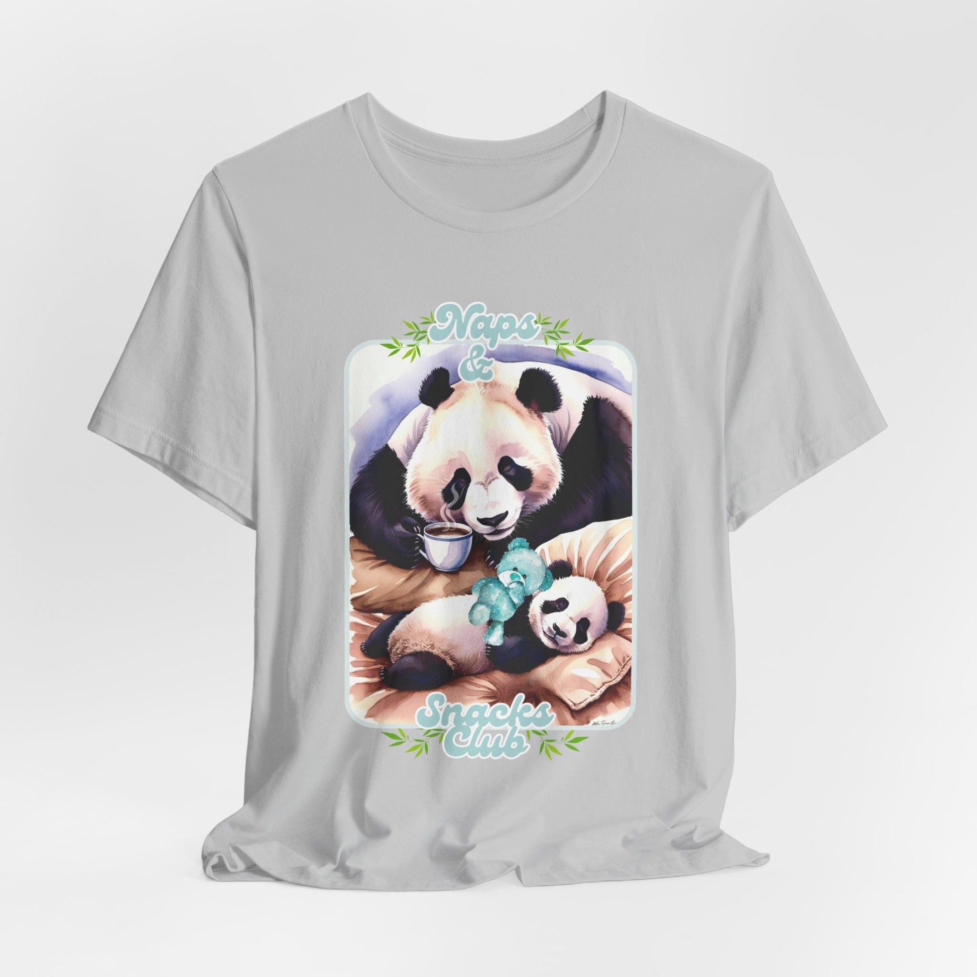 Panda Mum and Baby Nap Tee