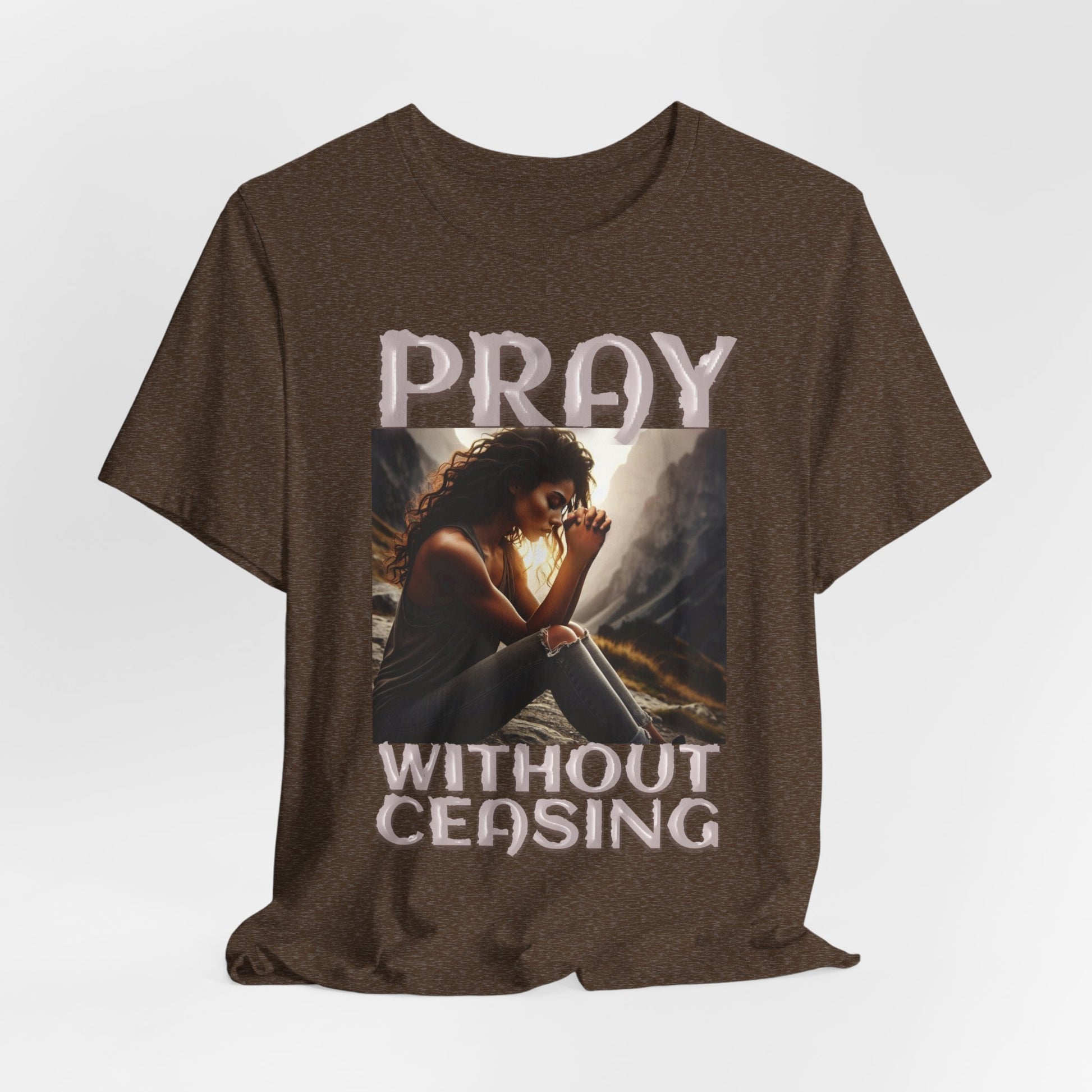 Pray Without Ceasing Dark Tee