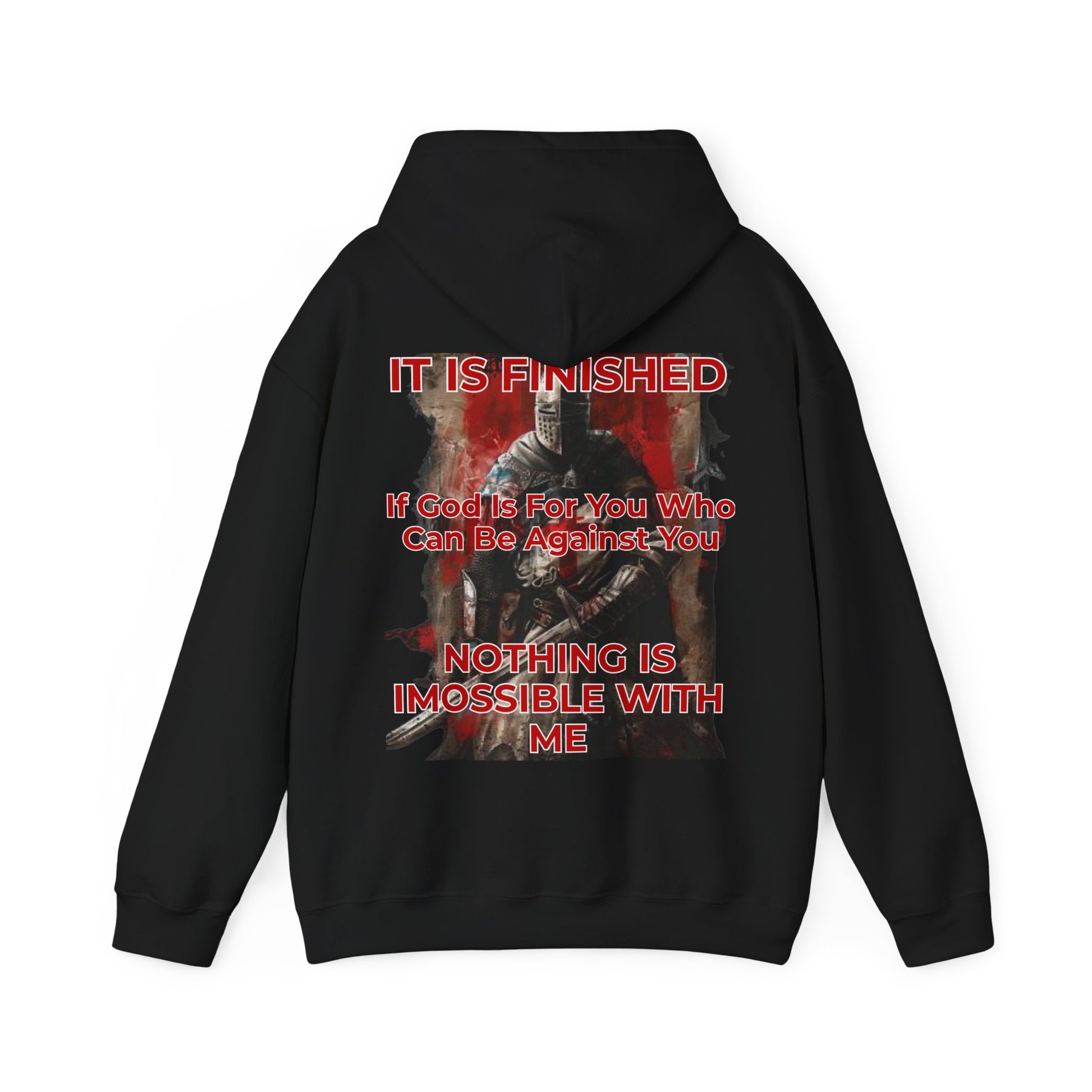 God Said Victory Declaration Hoodie Dark