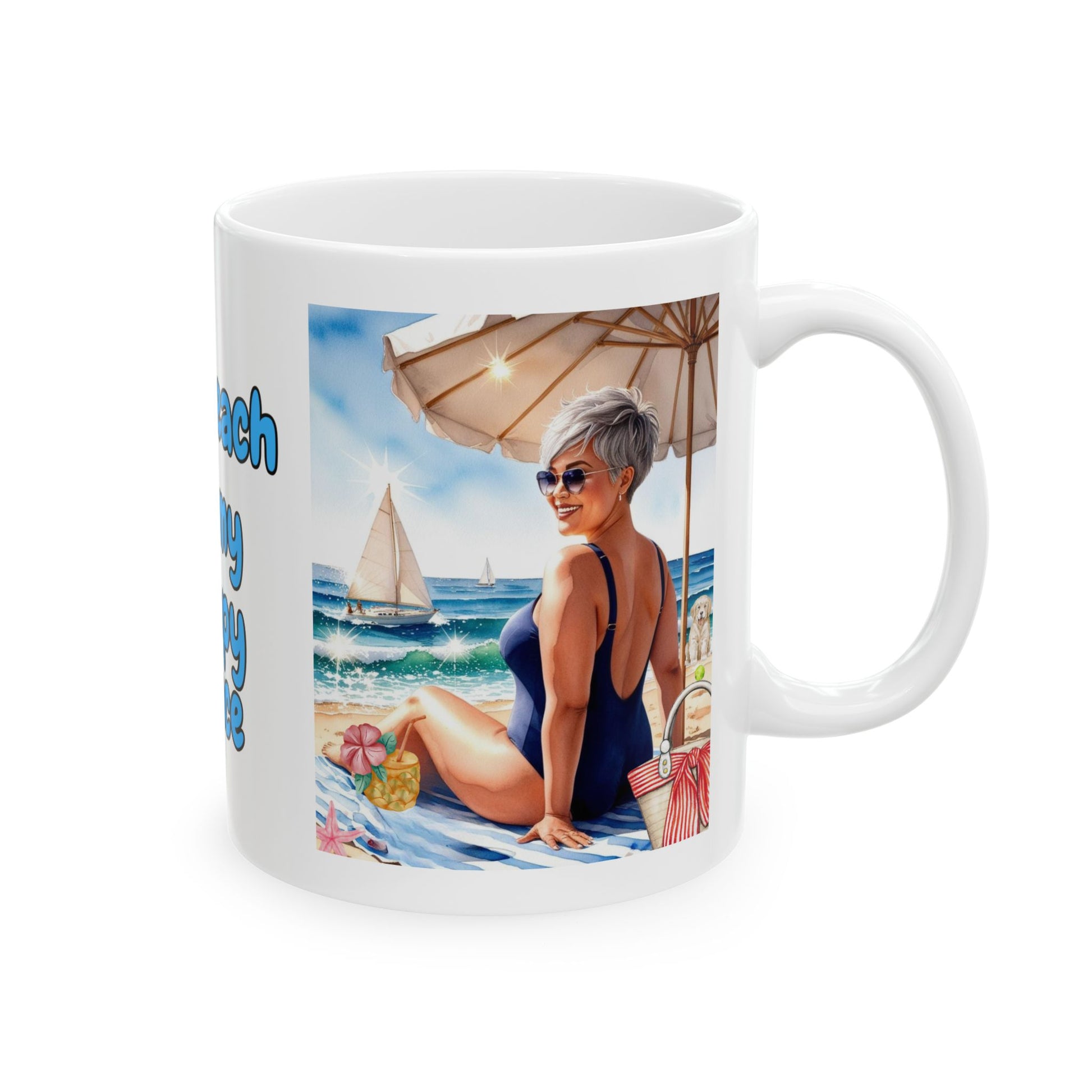 The Beach IS my Happy Place Mug