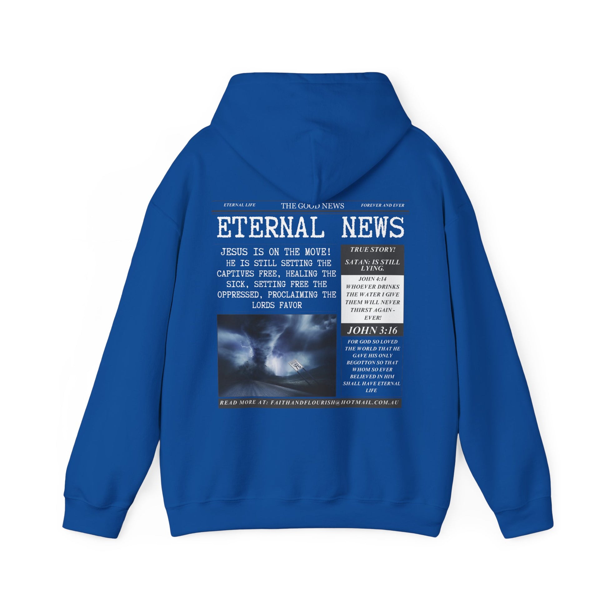 Eternal News Hoodie Dark