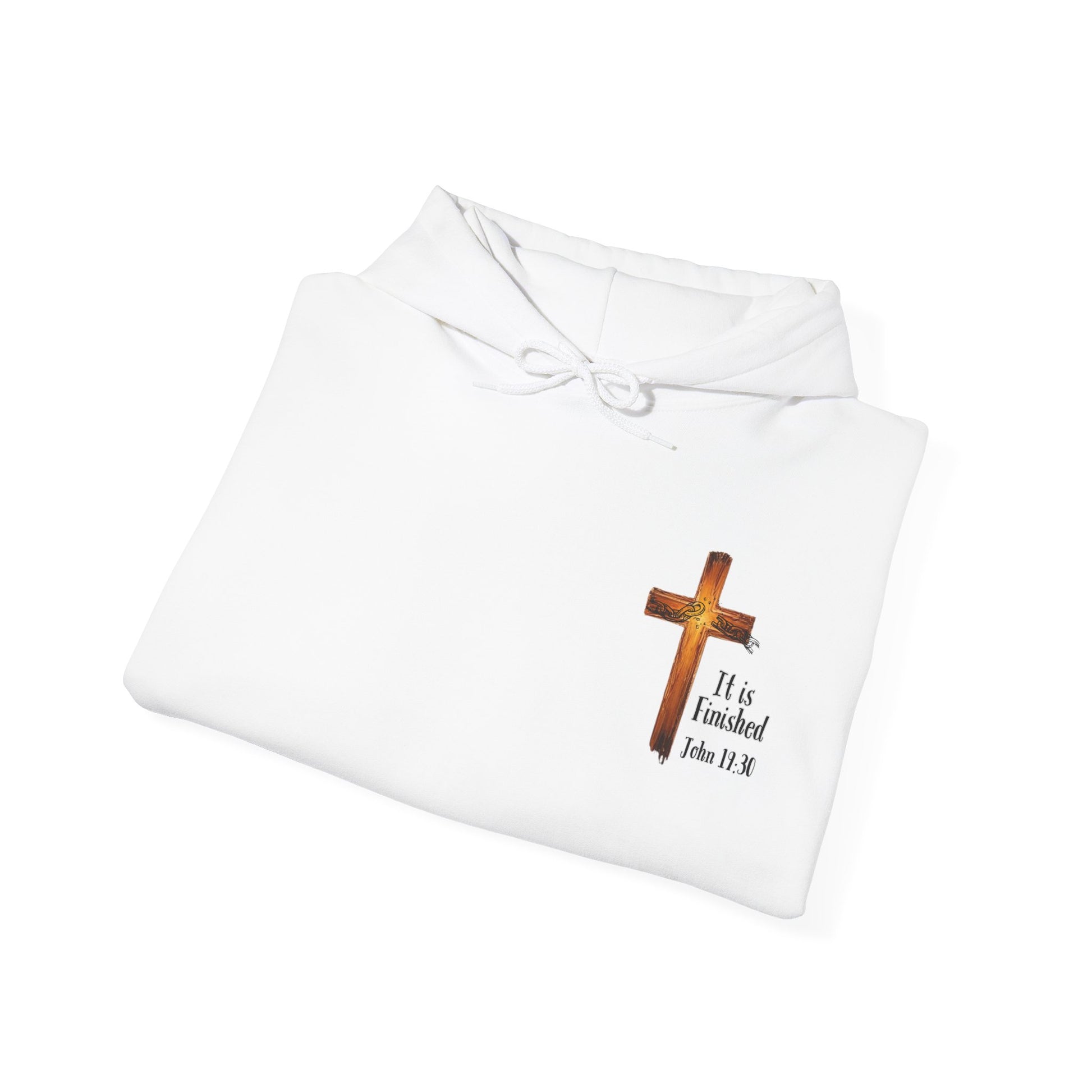 Faith-Inspired Unisex Heavy Blend™ Hoodie - Printed on the Back, Sleeve and Front