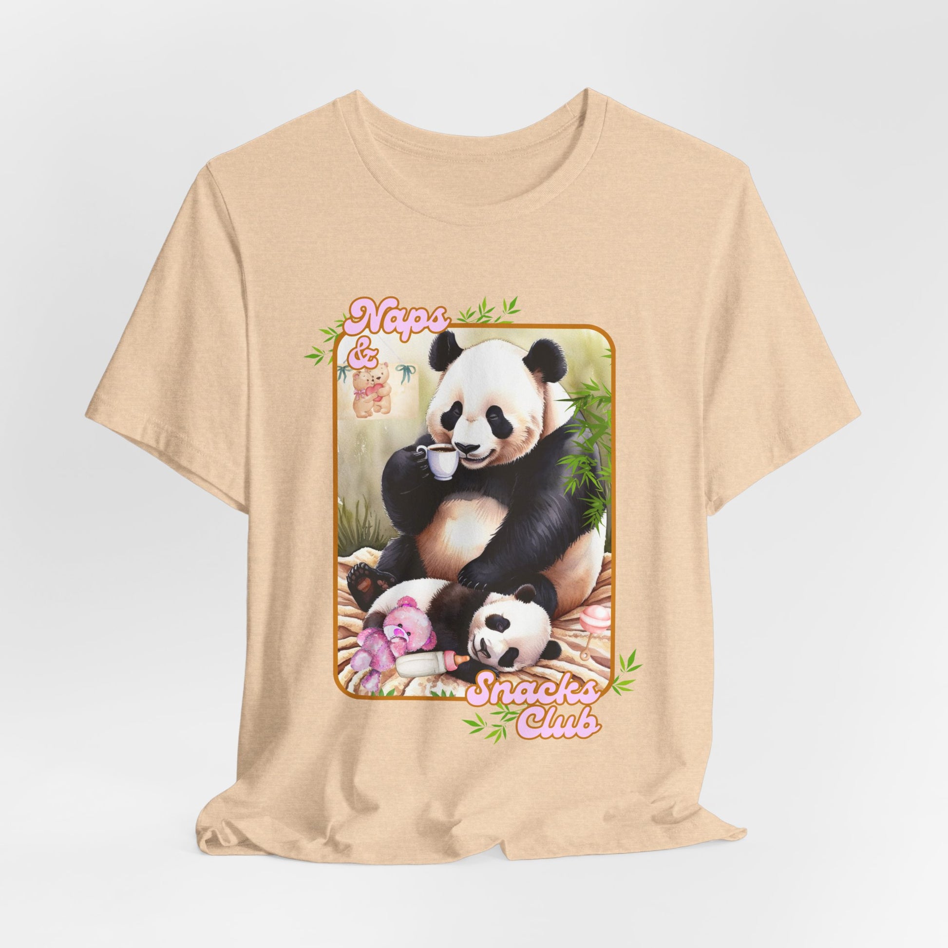 Panda Mum Coffee Break Tee