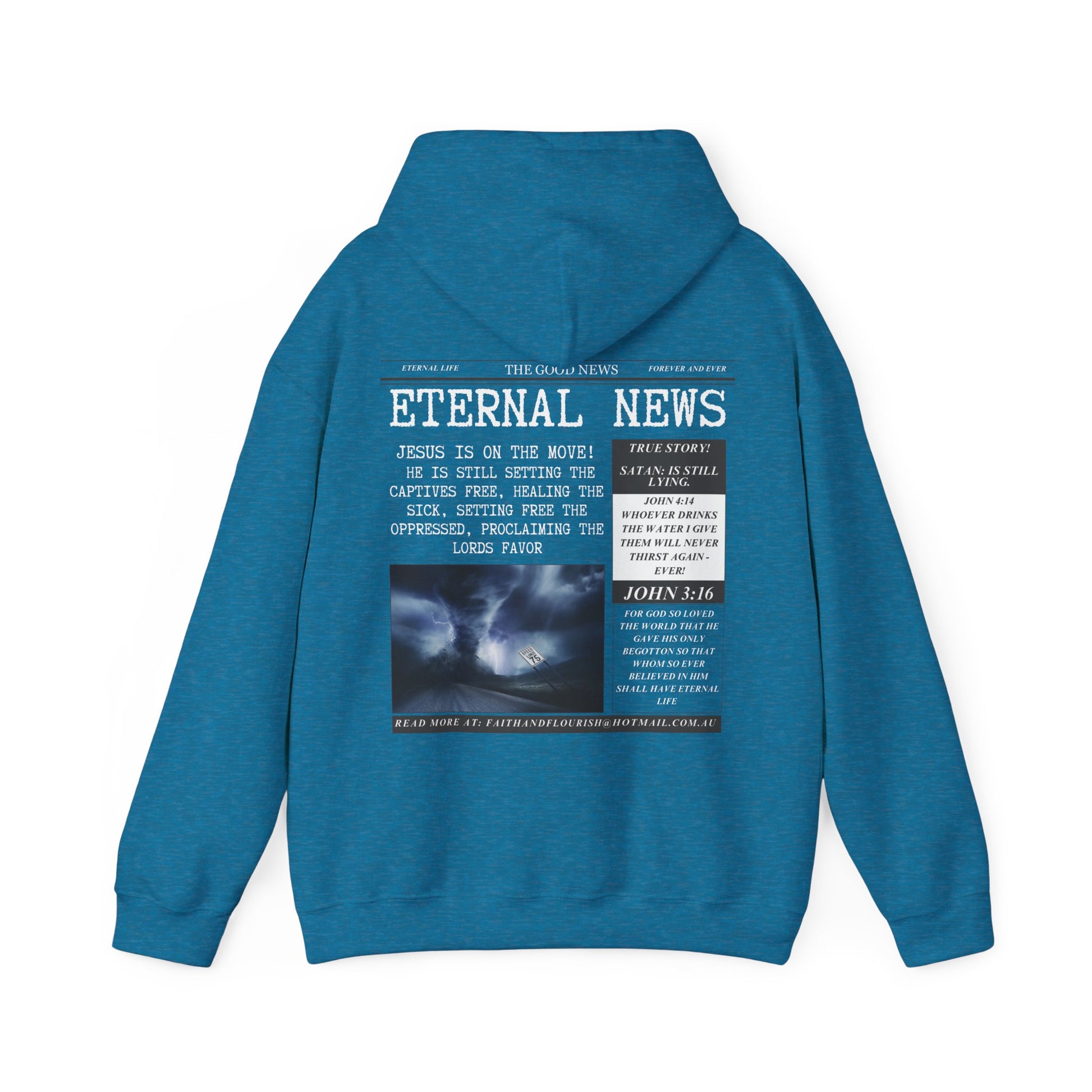 Eternal News Hoodie Dark