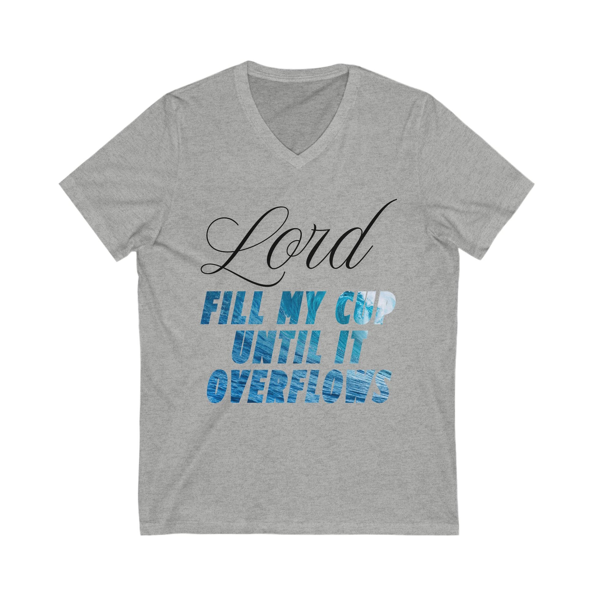 Fill My Cup V Neck Tee