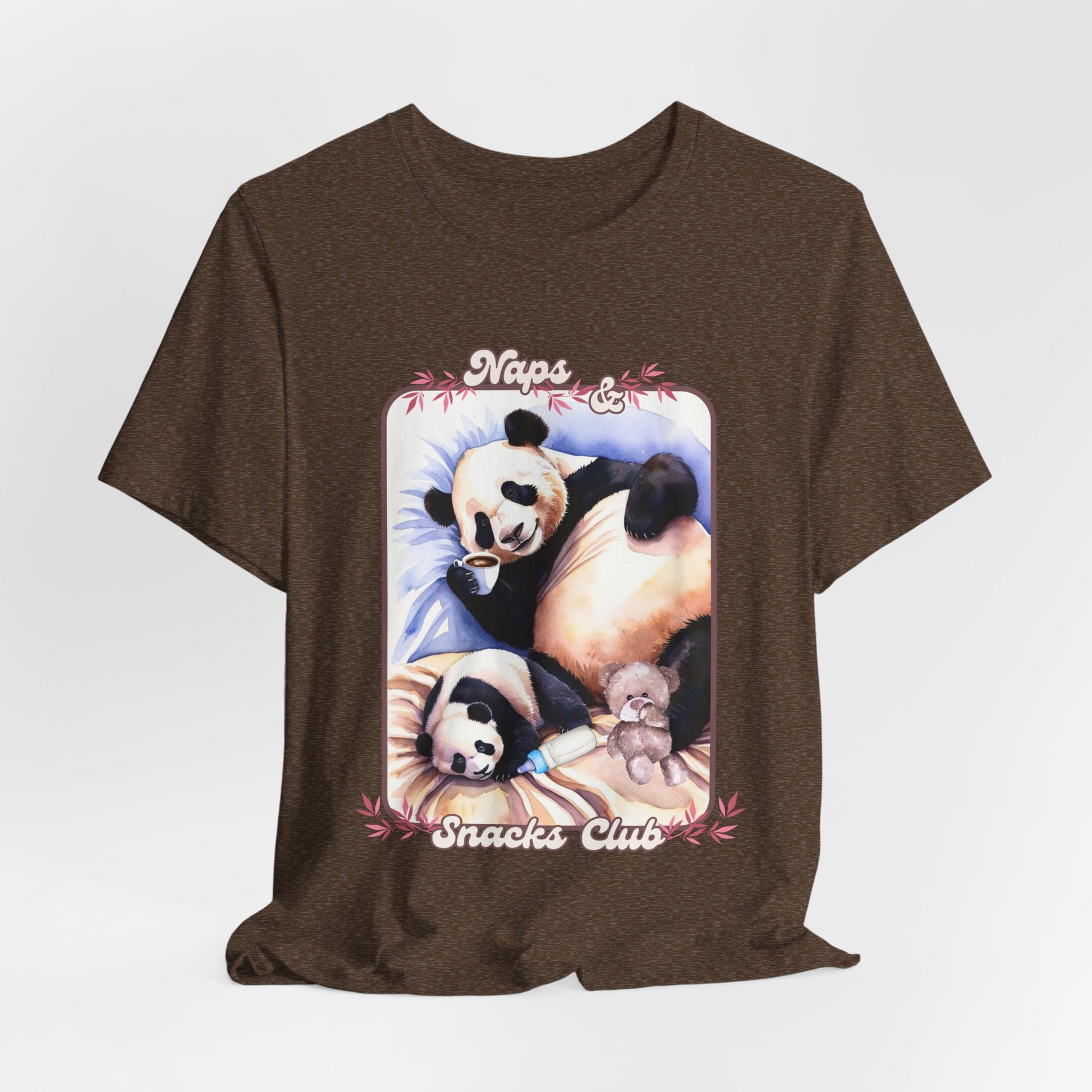 Panda Mum And Baby Nap Tee