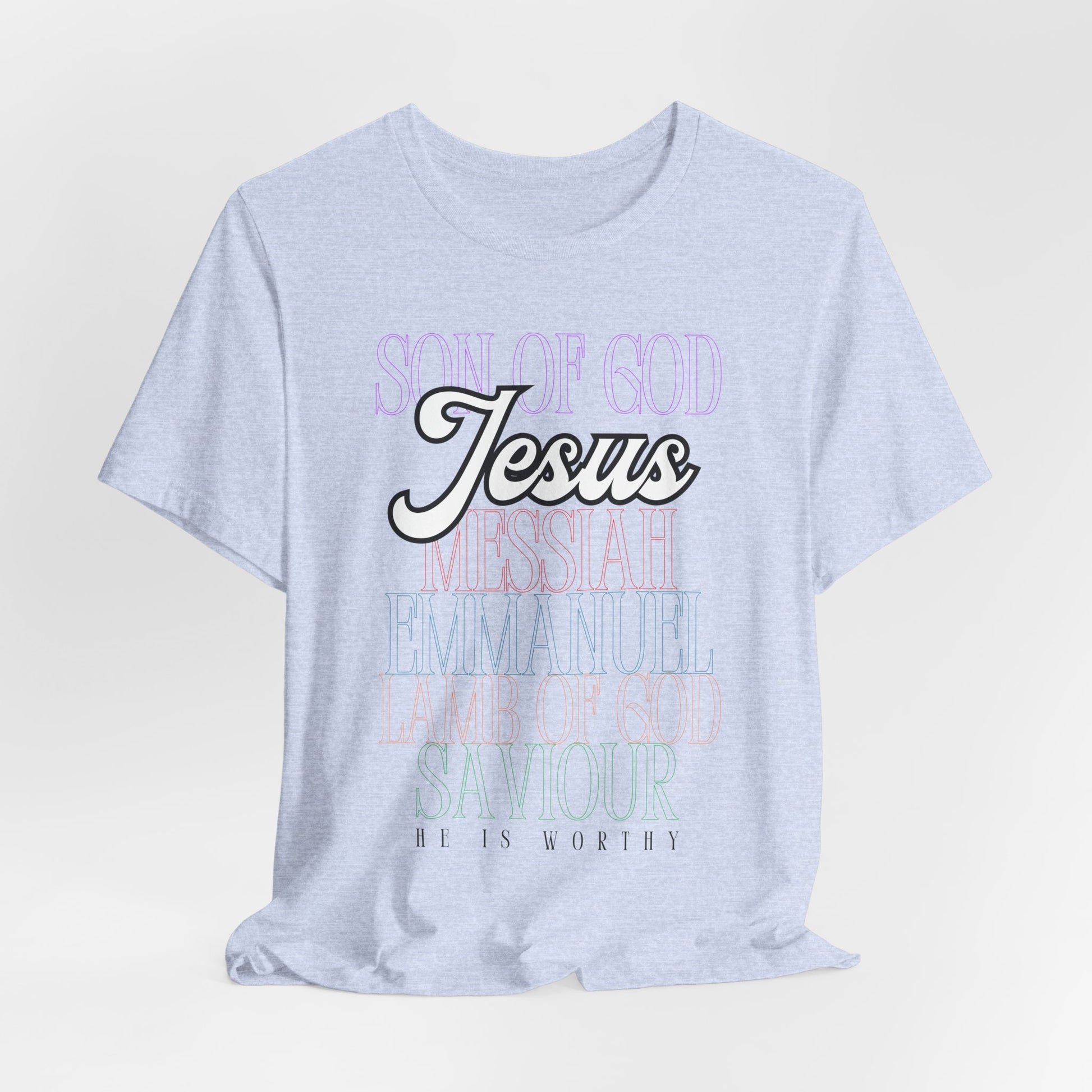 Names of Jesus Light Colour Tee