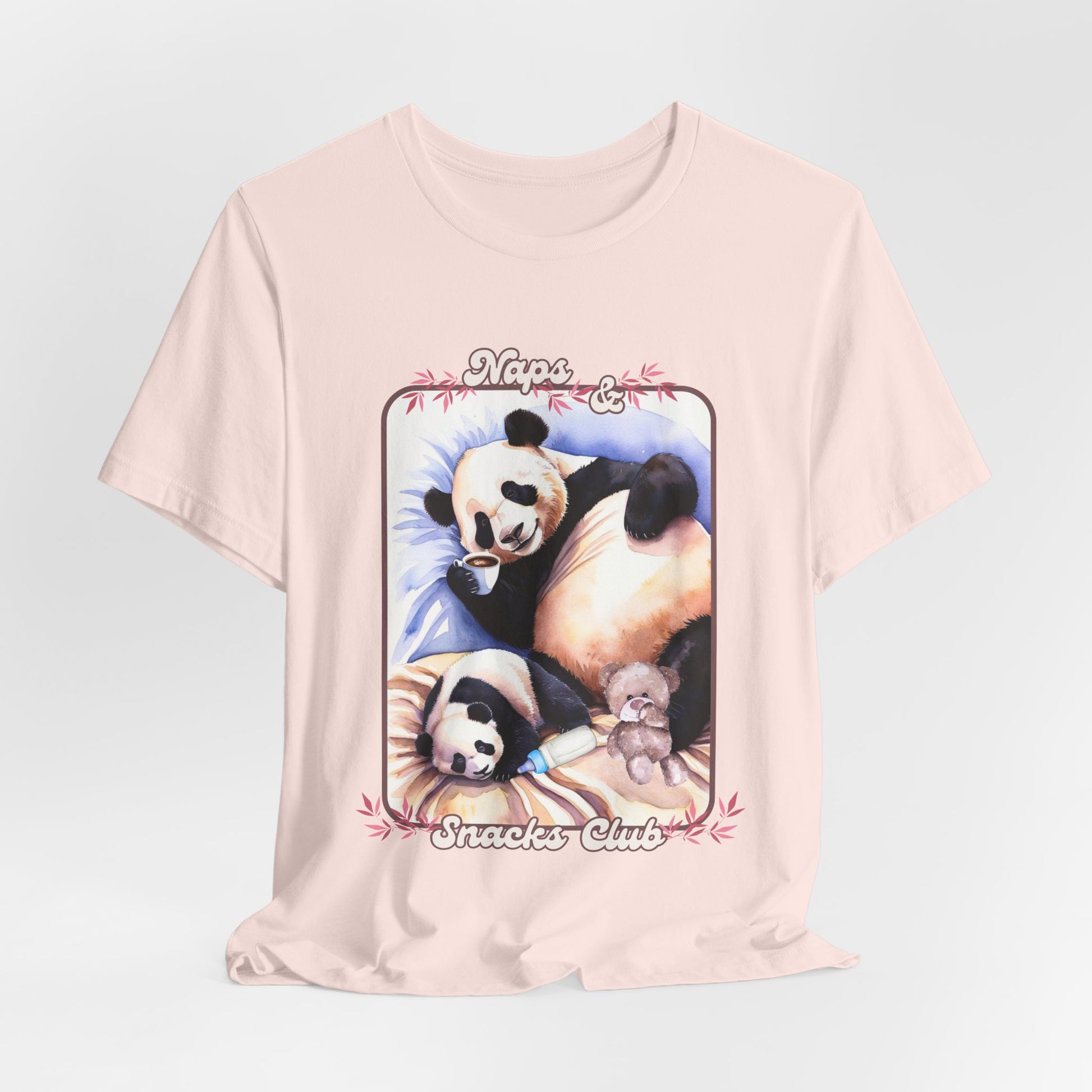 Panda Mum And Baby Nap Tee