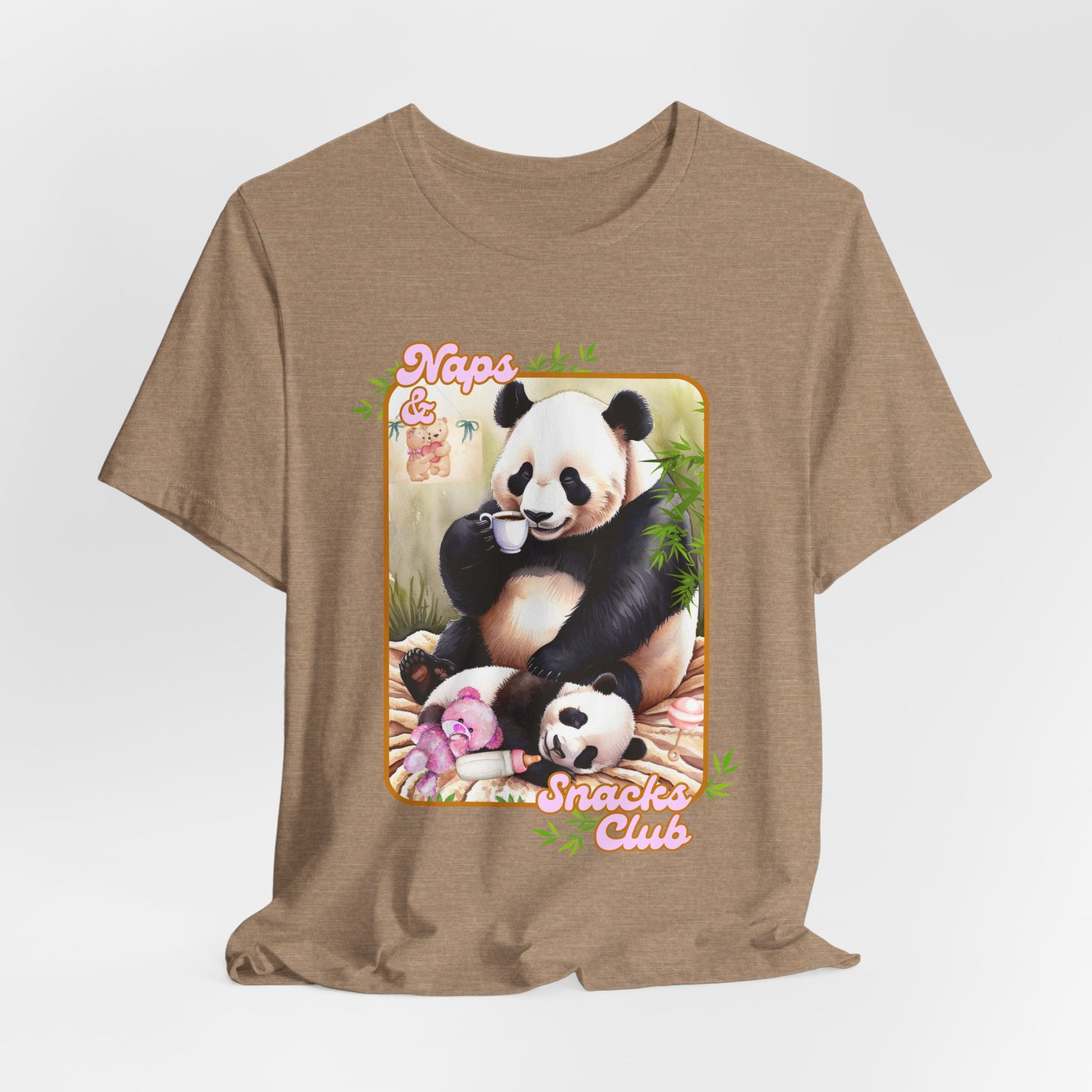 Panda Mum Coffee Break Tee