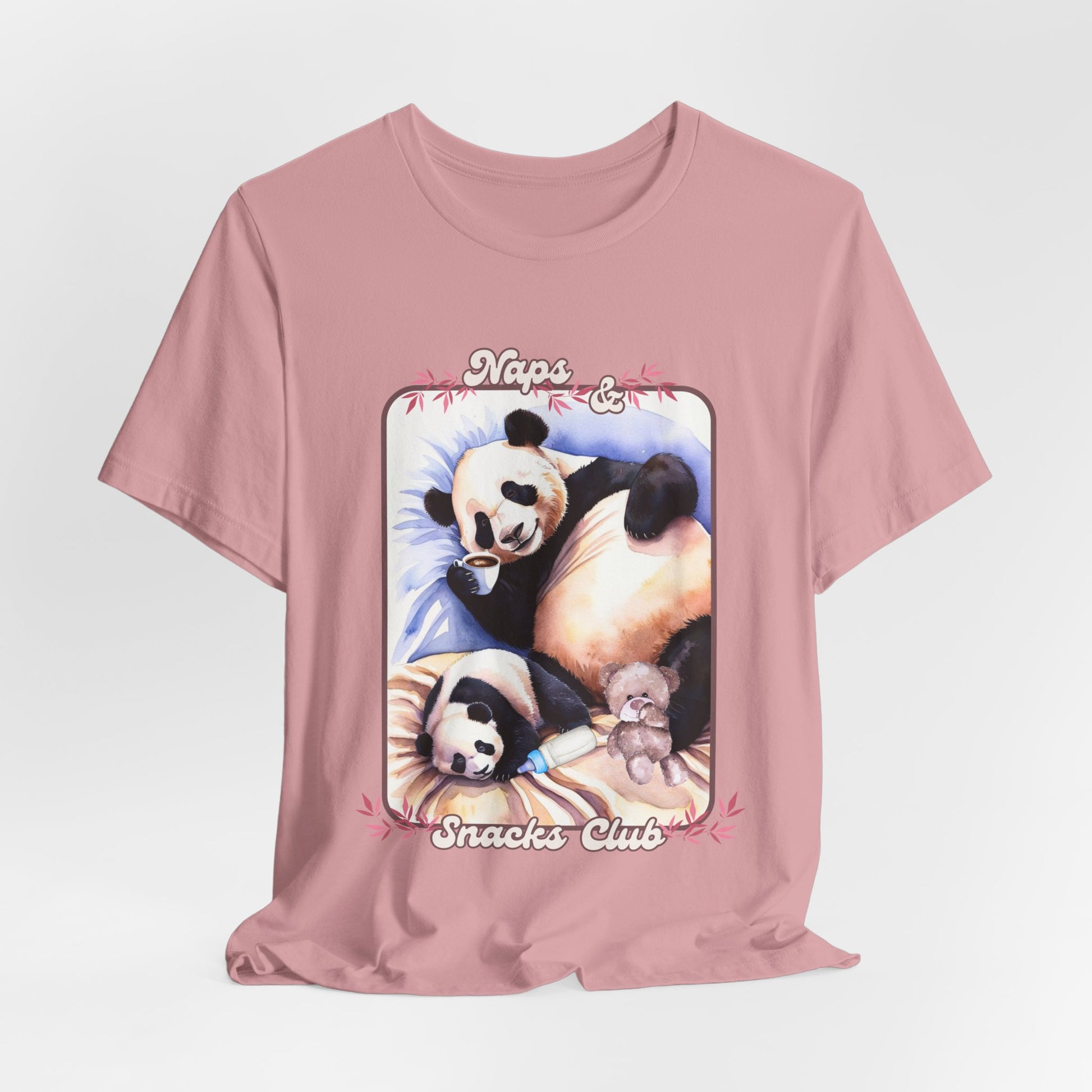Panda Mum And Baby Nap Tee