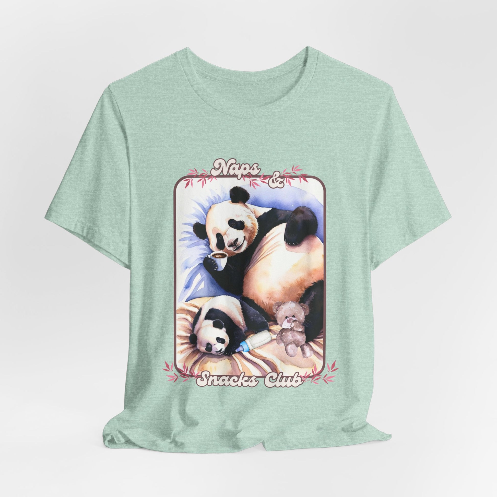 Panda Mum And Baby Nap Tee