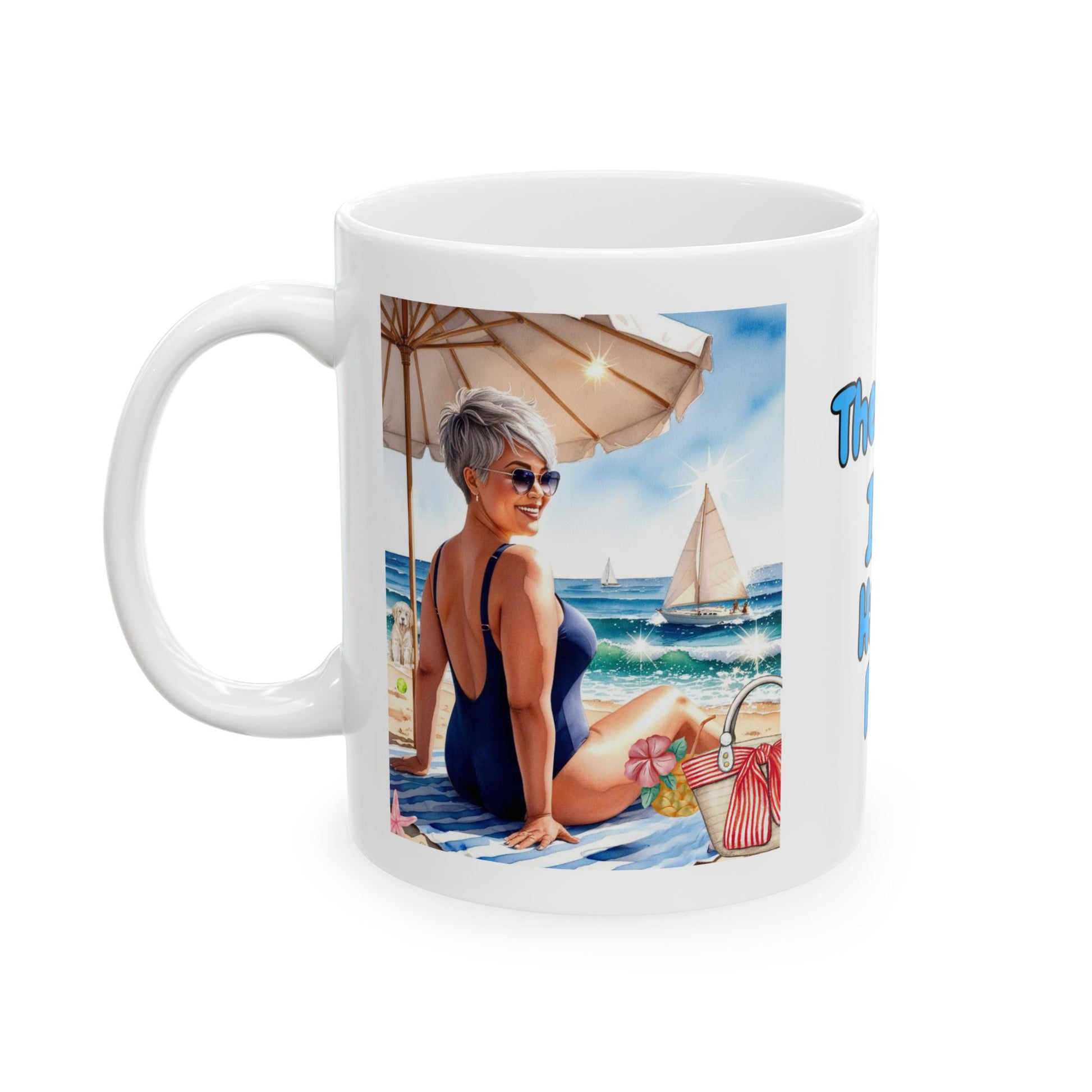 The Beach IS my Happy Place Mug