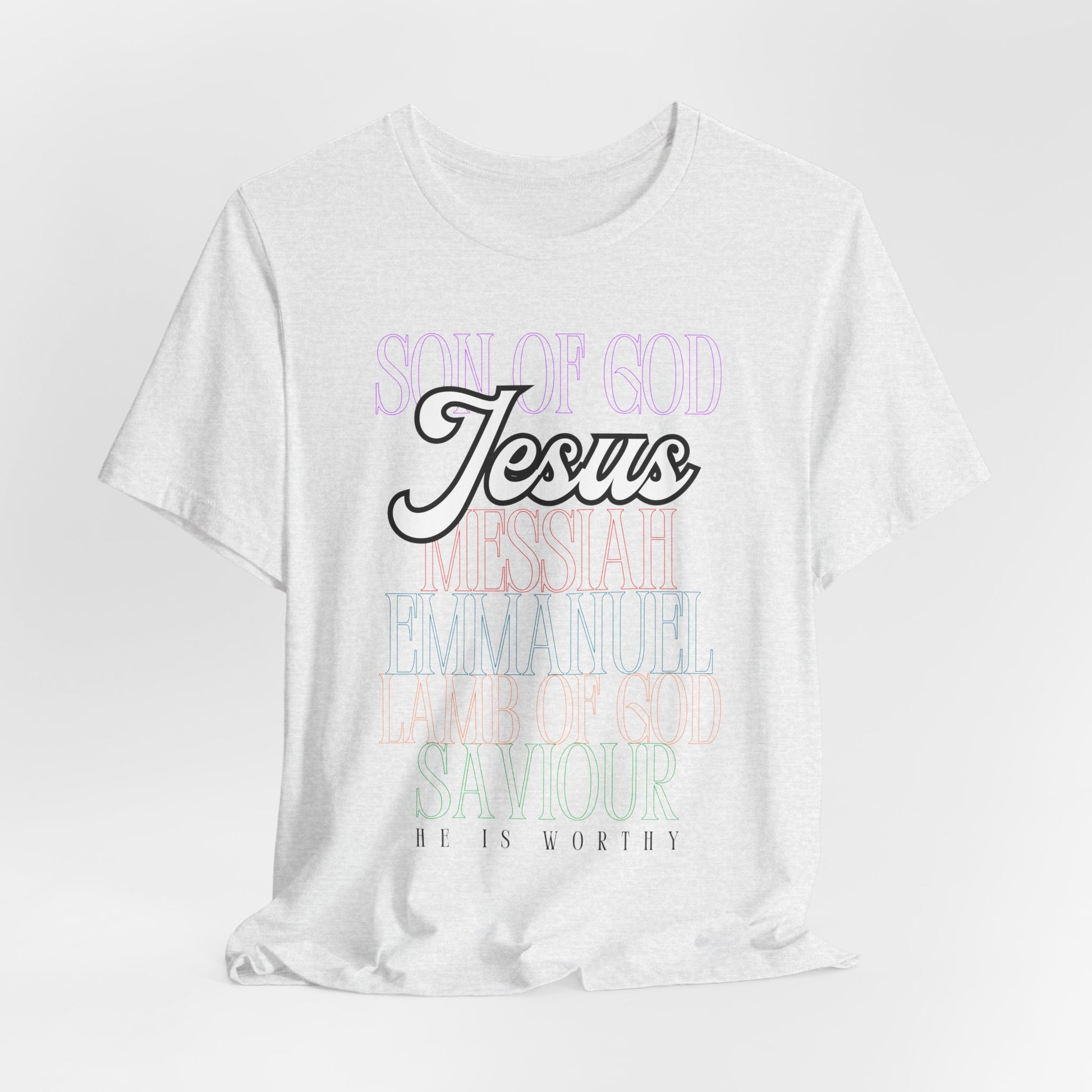 Names of Jesus Light Colour Tee