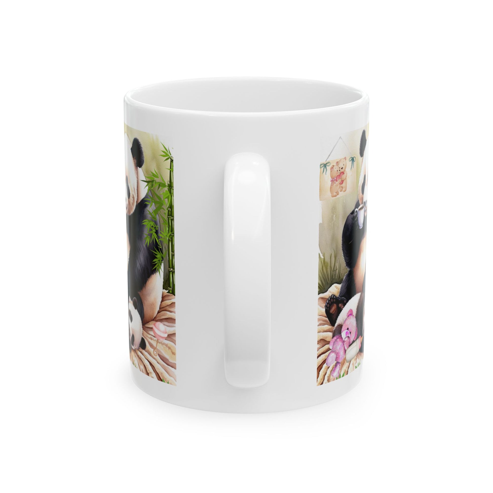 Cosy Mum And Baby Panda Mug