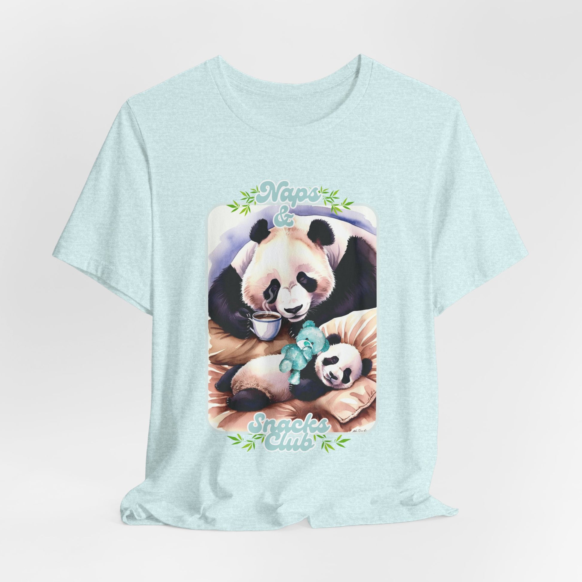 Panda Mum and Baby Nap Tee