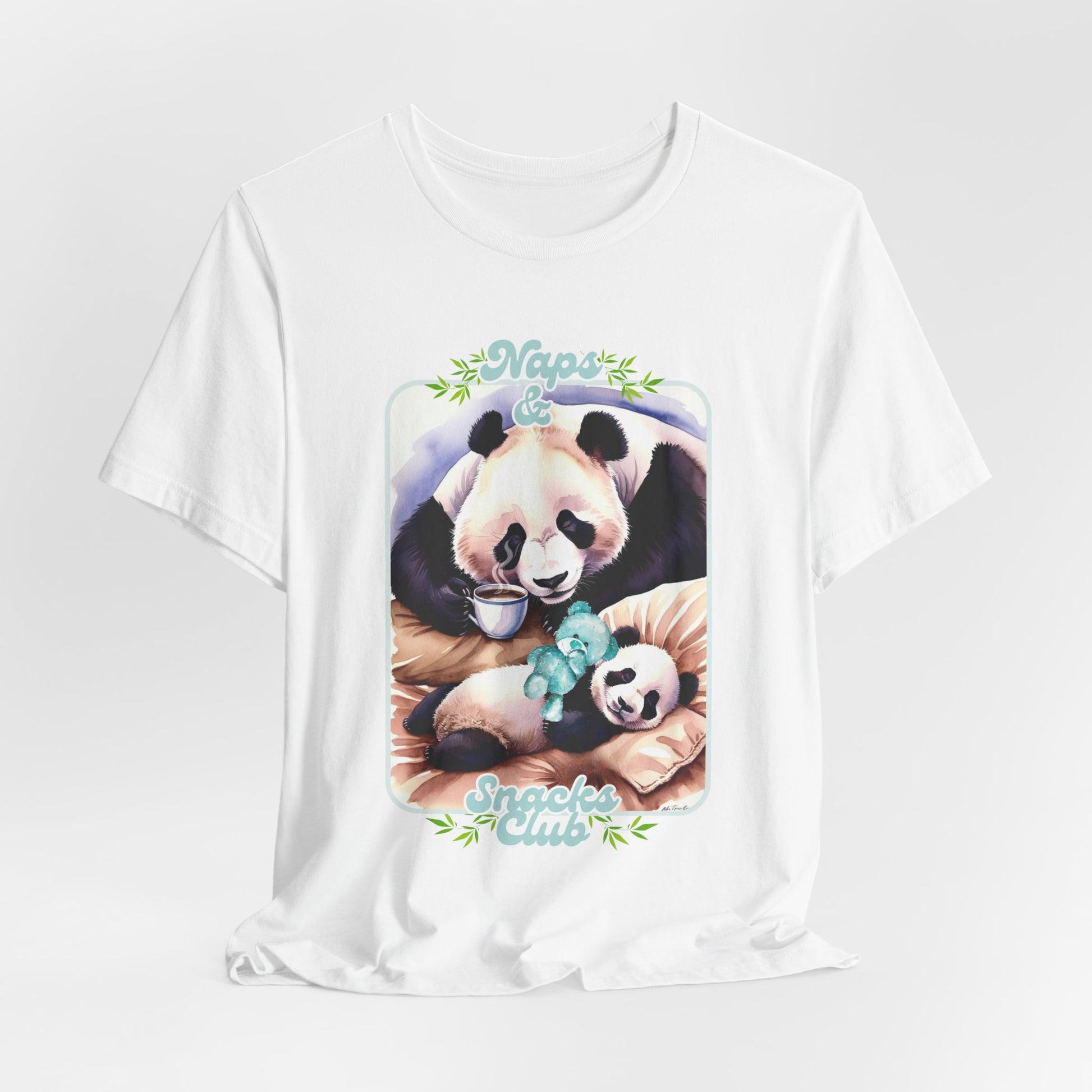 Panda Mum and Baby Nap Tee