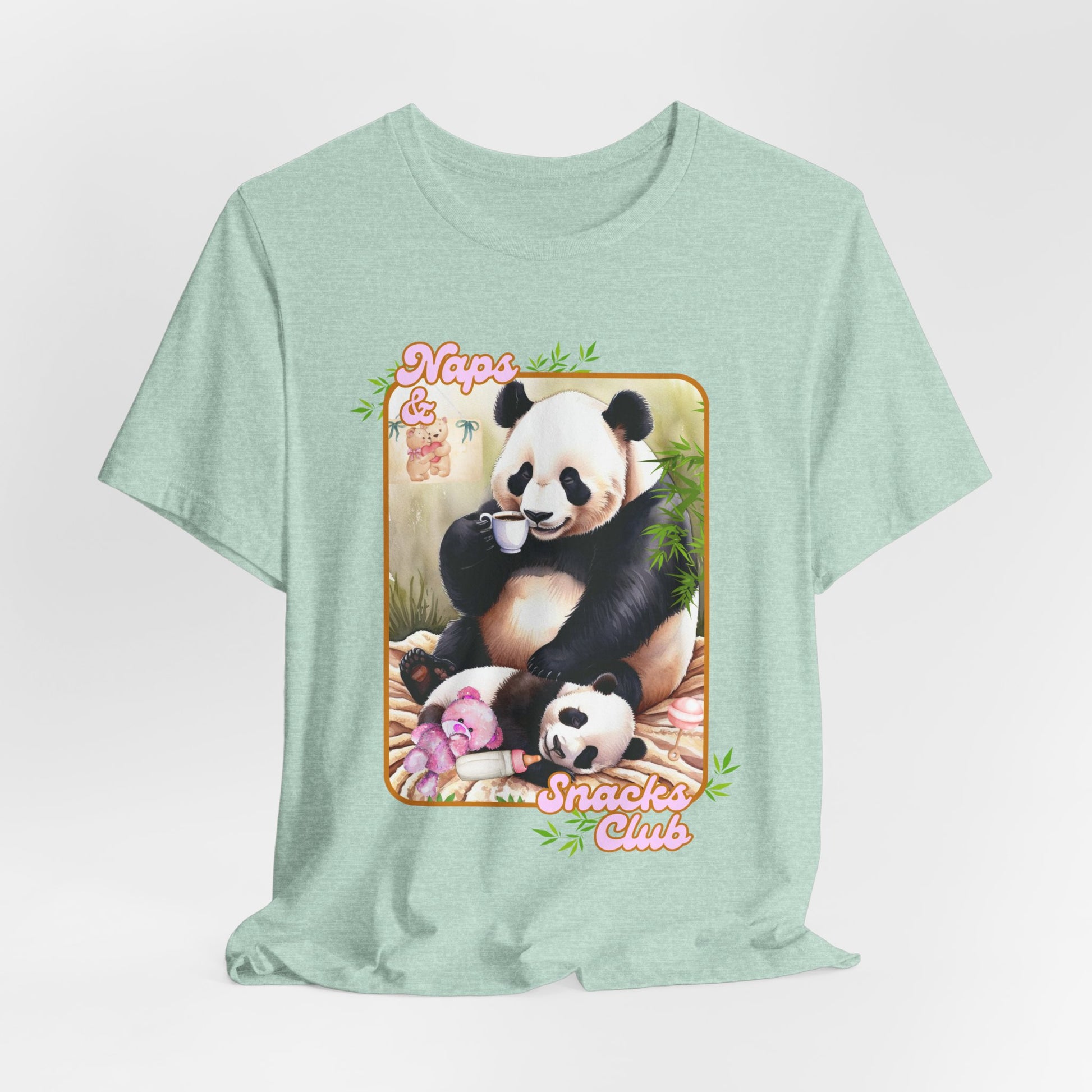 Panda Mum Coffee Break Tee