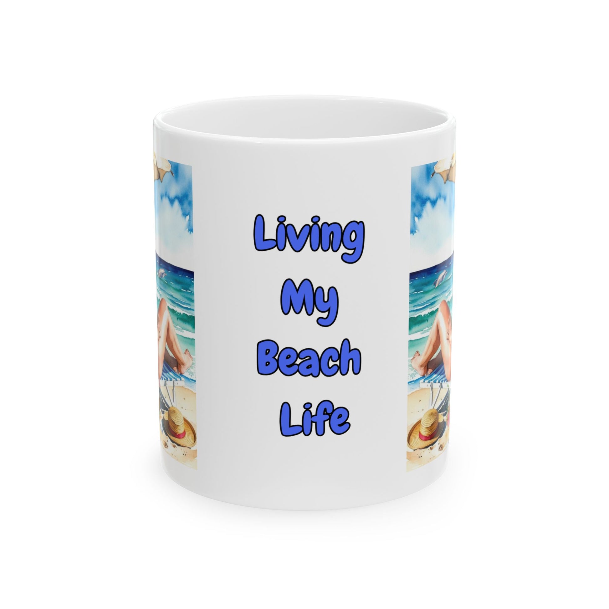 Living My Beach Life Mug